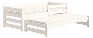 Dětská postel Alis DPV 001 80x180 výsuvná - bílá