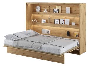 Sklápěcí postel BED CONCEPT 2 dub artisan, 140x200 cm