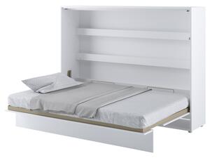 Sklápěcí postel BED CONCEPT 2 bílá/vysoký lesk, 140x200 cm