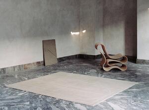 Linie Design Vlněný koberec Elemental Verse, šedý, 200x220 cm