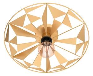 EGLO Designové stropní osvětlení CASTANUELO, 1xE27, 40W, zlaté 43599
