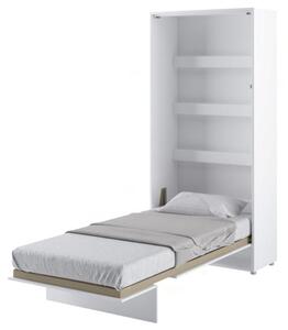 Postel BED CONCEPT 3 bílá/vysoký lesk, 90x200 cm