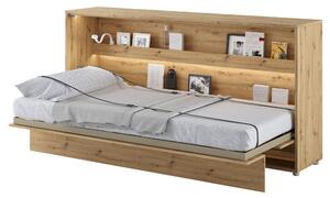 Sklápěcí postel BED CONCEPT 4 dub artisan, 90x200 cm