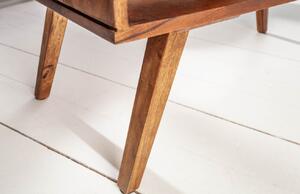 Moebel Living Masivní sheeshamový konferenční stolek Monteballo 100 x 55 cm