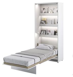 Sklápěcí postel BED CONCEPT 3 bílá/vysoký lesk, 90x200 cm