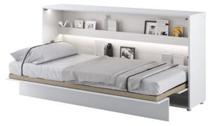Sklápěcí postel BED CONCEPT 4 bílá/vysoký lesk, 90x200 cm