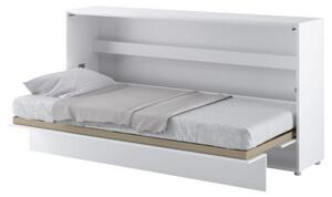 Sklápěcí postel BED CONCEPT 4 bílá/vysoký lesk, 90x200 cm