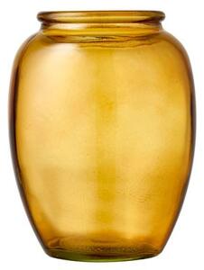 Bitz Skleněná váza Kusintha 13cm Amber