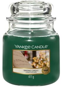 Střední vonná svíčka Yankee Candle Singing Carols