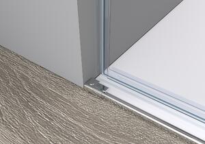 Sprcha do výklenku s posuvnými dveřmi DX806A FLEX - bezpečnostní sklo Nano ESG - volitelná šířka