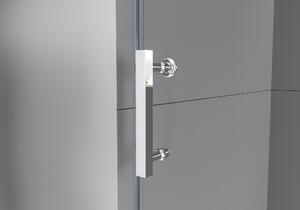 Sprcha do výklenku s posuvnými dveřmi DX806A FLEX - bezpečnostní sklo Nano ESG - volitelná šířka