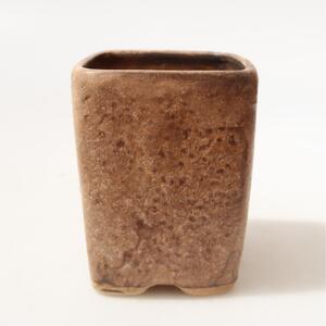 E-bonsai Keramická bonsai miska 5 x 5 x 6,5 cm růžová