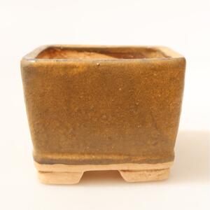 E-bonsai Keramická bonsai miska 6 x 6 x 5 cm modrá