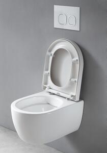 WC kompletní balíček 35: NT2039 Bílá s měkkým zavíráním sedátka a sanitárním modulem 805S Černá