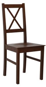 Židle Zefir X D, Barva dřeva: ořech Mirjan24 5902928914238