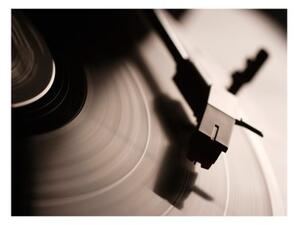 Fototapeta - Gramofon a vinylová deska
