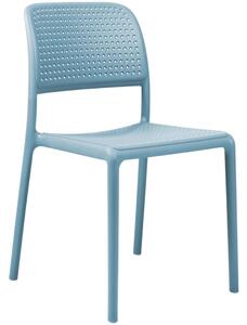 Nardi Světle modrá plastová zahradní židle Bora