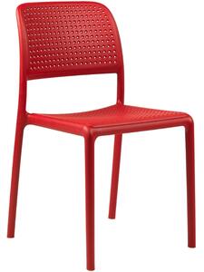 Nardi Červená plastová zahradní židle Bora