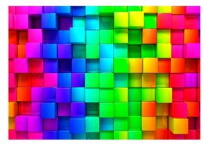 Murando DeLuxe 3D tapeta - v rytmu barev Rozměry (š x v) a Typ: 200x140 cm - vliesové