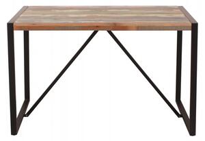 Psací stůl ze dřeva a kovu 120x70 Jupiter