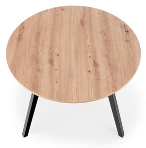 Rozkládací jídelní stůl 102-142 cm Růstý (dub artisan) (pro 4 6 osob)