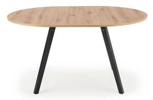 Rozkládací jídelní stůl 102-142 cm Růstý (dub artisan) (pro 4 6 osob)