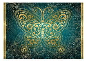 Abstraktní tapeta motýl + lepidlo ZDARMA Velikost (šířka x výška): 250x175 cm