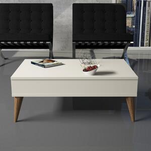 Kalune Design Konferenční stolek BEST krémový