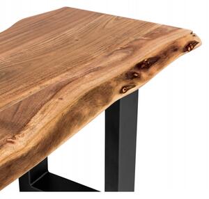 Dřevěná lavice 160x40 Bollywood černá