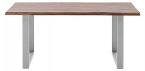 Jídelní stůl z palisandru 170x90 Bollywood šedé nohy