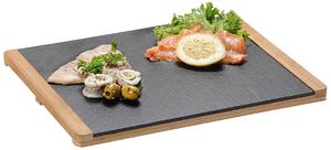SERVÍROVACÍ PODNOS, dřevo, kámen, 34/26/1,50 cm Homeware Profession. - Tácy & podnosy