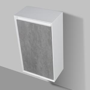 Boční skříňka Fiona - 50 x 28,8 x 88 cm - LEVÁ - vzhled betonu