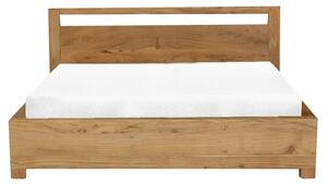 Masivní postel světlé dřevo Akácie 180x200 Mona AKÁT