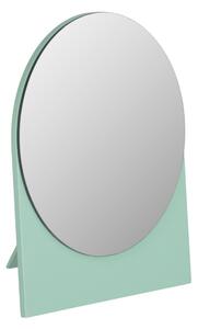 Zelené stolní zrcadlo Kave Home Mica 17x20 cm
