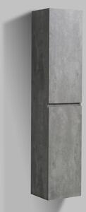 Boční skříňka Alice pravá - 165 x 35 x 30 cm - betonový vzhled