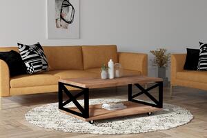 Kalune Design Konferenční stolek Yuso borové dřevo