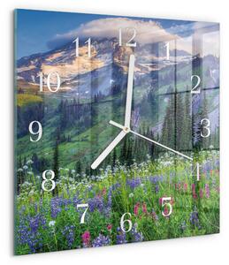Skleněné hodiny Luční hora zskb-30x30-00086172