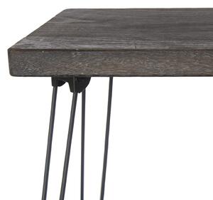 Konferenční stolek NABRO 3 pavlovnie/šedá