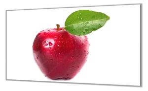 Ochranná deska ovoce červené jablko - 52x60cm / S lepením na zeď