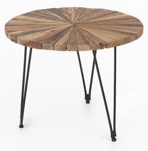 Kulatý stolek z masivu Candi