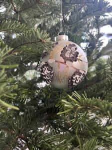 Bloomingville, Vánoční skleněné koule Skanny Ornament | barevná
