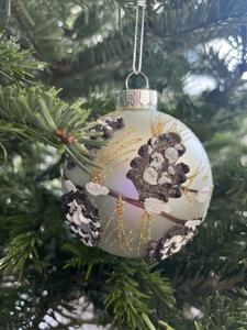 Bloomingville, Vánoční skleněné koule Skanny Ornament | barevná