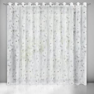 ZÁCLONA NA KROUŽCÍCH BESSY 350X250 CM VÍCEBAREVNÁ