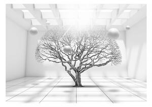 3D tapeta strom v naději White + lepidlo ZDARMA Velikost (šířka x výška): 200x140 cm
