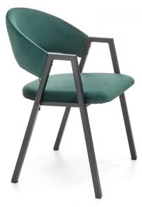 Halmar jídelní židle K473 + barva: zelená