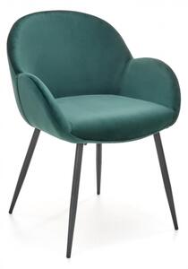 Halmar jídelní židle K480 + barva: zelená
