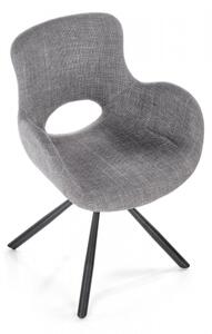 Halmar jídelní židle K475 + barva: šedá