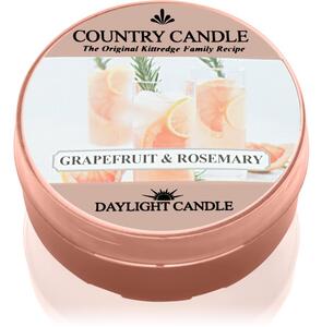 Country Candle Grapefruit & Rosemary čajová svíčka 42 g