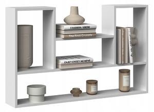 Police laminovaná deska TopEshop 100 x 16 cm bílá