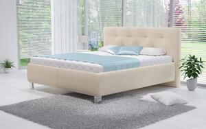 Manželská postel Vario Ellen 160x200, s úložným prostorem, Barva látky na korpus: Sol 80